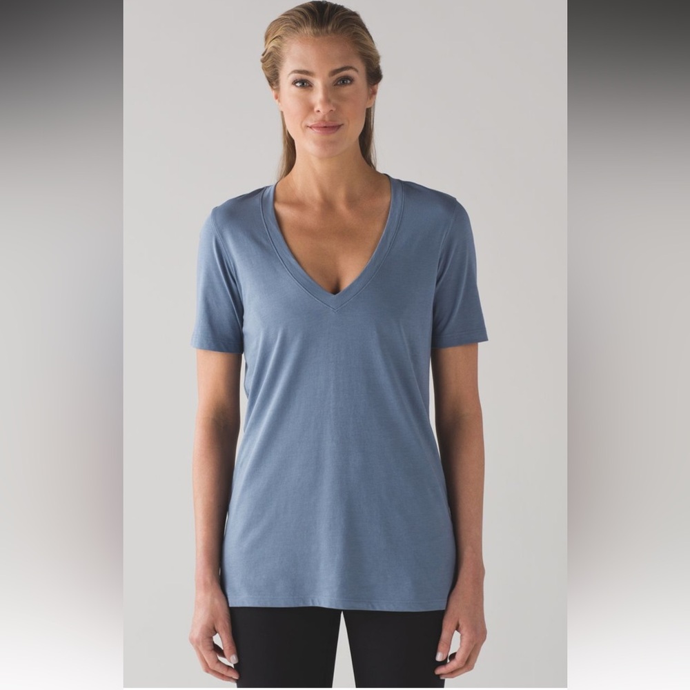 Lululemon Love Tee IV Blue Denim